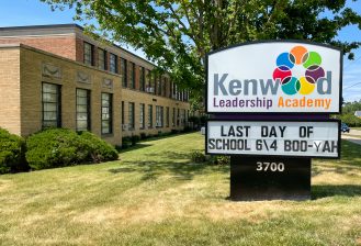 exterior of kenwood leadership academy