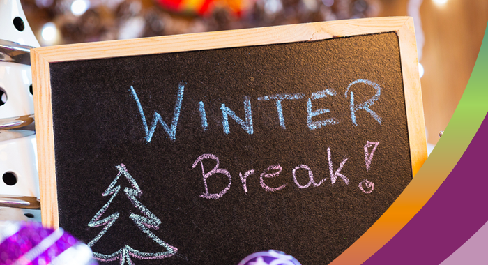 Winter Break Graphic interior page