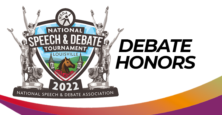 Recap of the 2022 National Speech and Debate Tournament – Horace High  School News