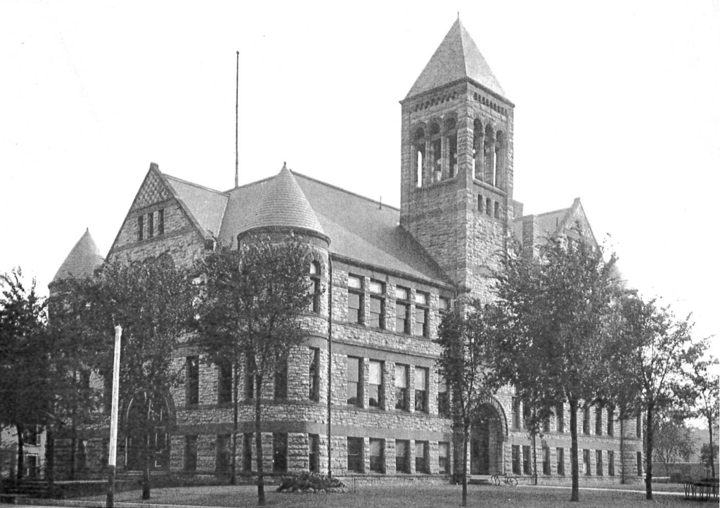 Cedar Rapids Washington Building 1891 - 1935