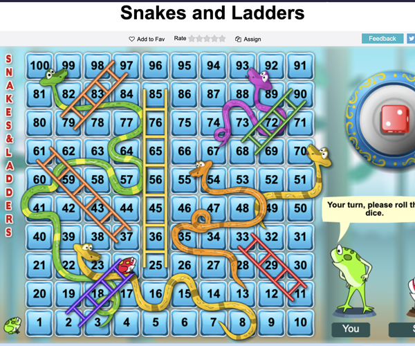 0507 Snakes and Ladders