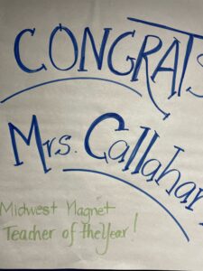 Congratulations Midwest Magnet School Teacher of the Year 2022