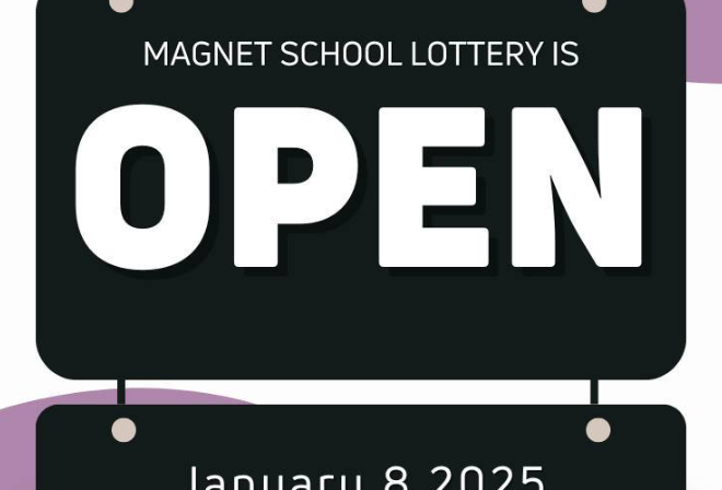 Magnet Lottery sign