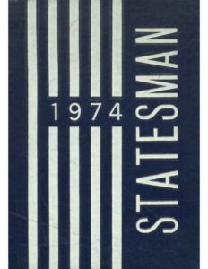 1974 Statesman Yearbook cover