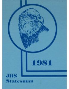 1981 Statesman Yearbook cover