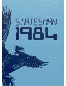 1984 Statesman Yearbook cover