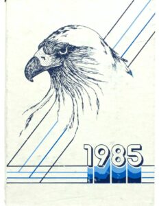 1985 Statesman Yearbook cover