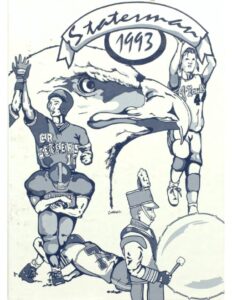1993 Statesman Yearbook cover