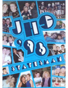 1998 Statesman Yearbook cover