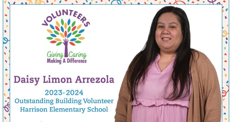 Daisy Limon Arrezola Harrison volunteer of year 2023 24