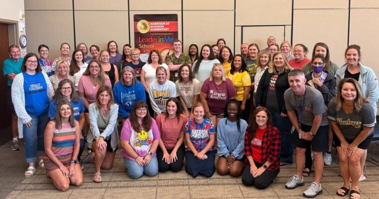 Harrison @ Madison Staff at Leader in Me Training