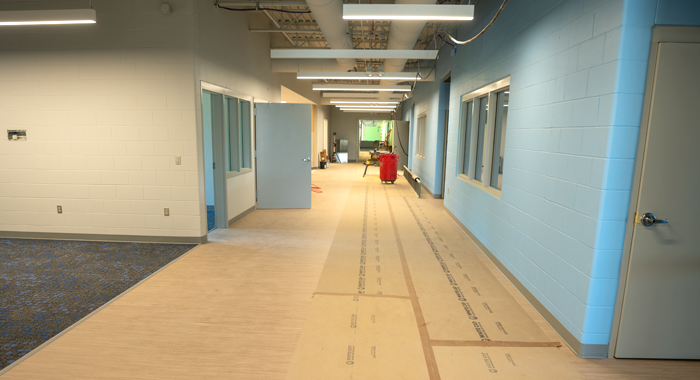Maple Grove Hallway as of June 22, 2022
