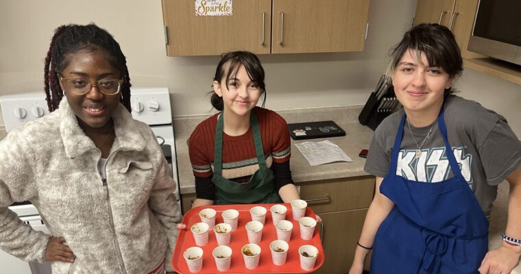 Mrs. Rose's cooking class had a chili cookoff