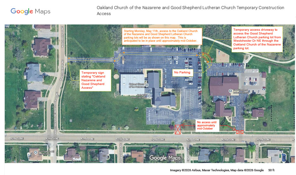 Church lot access 2026