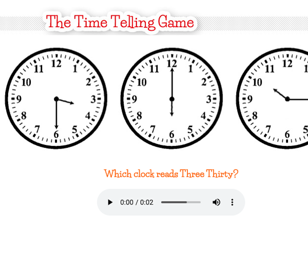 02 Unit02 08 Telling Time Game