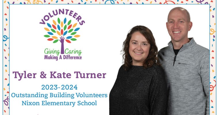 Tyler Kate Turner Nixon volunteer of year 2023 24