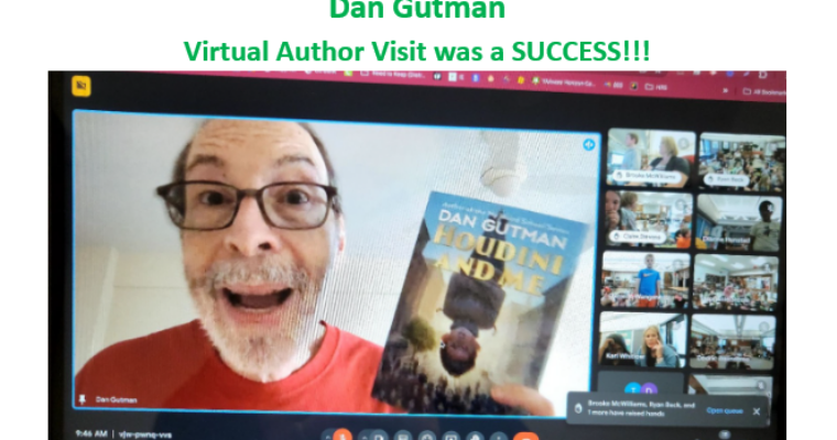 Dan Gutman Virtual Author May 2024