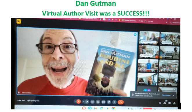 Dan Gutman Virtual Author May 2024