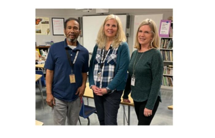 Kenneth Theroit, Gail Rieger, Marcia Loan