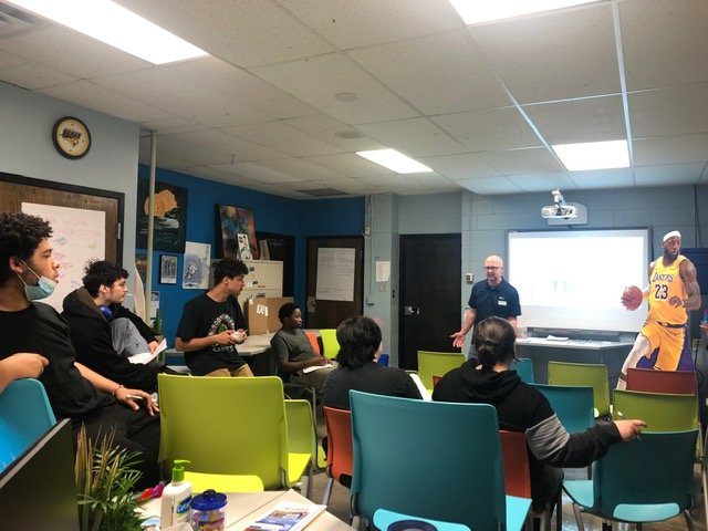 Metro students learn about TRIO Talent Search