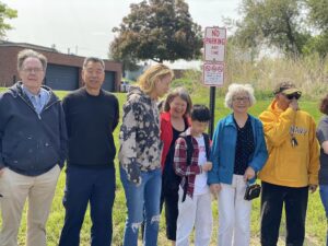 Scott's family and friends