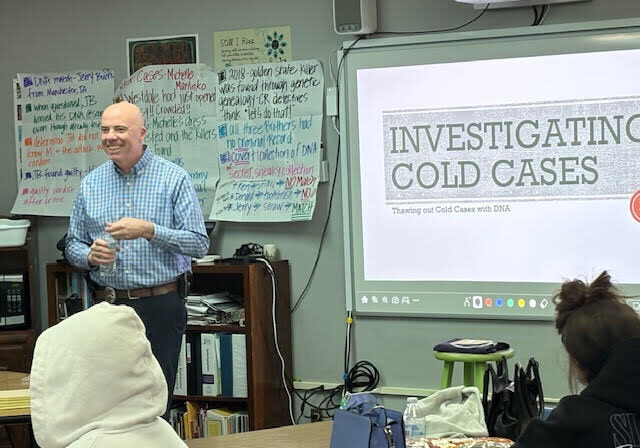 Investigator Matt Denlinger