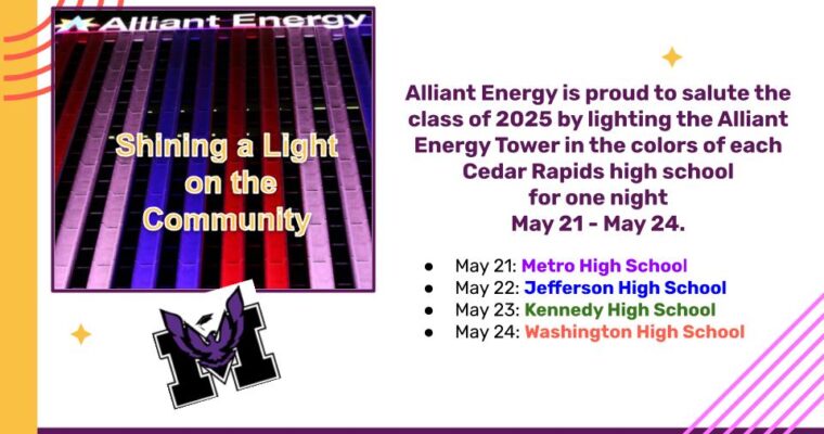 Alliant Energy Tower Lighting