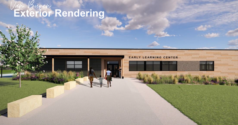 Architect rendering Van Buren outside
